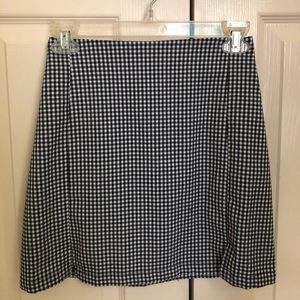 Brandy Melville Plaid Cara Skirt